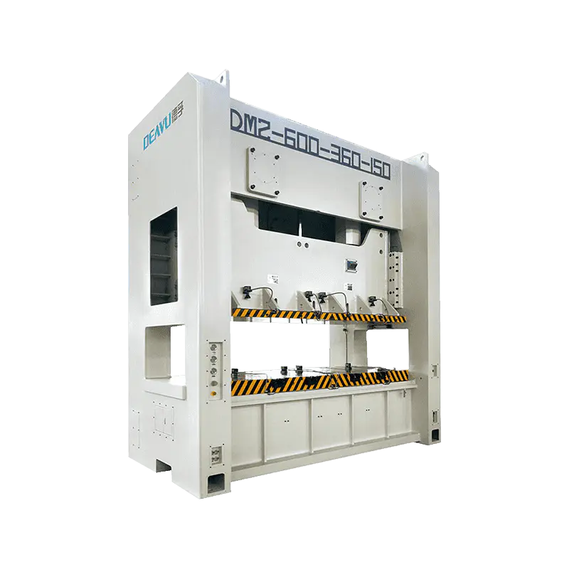 The Performance of High Speed Hydraulic Double Action Power Press Machines DM2-600-360-150mmZZI2..7AR The Performance of High Speed Hydraulic Double Action Power Press Machines